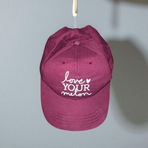 Burgundy Love Your Melon Adjustable Cap